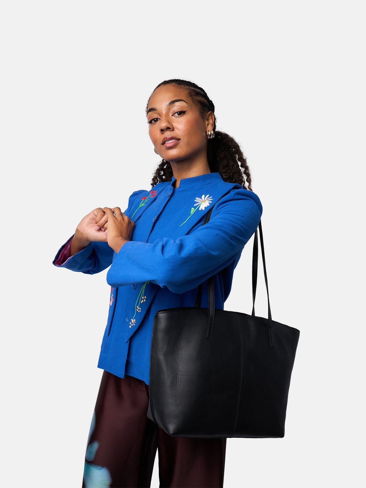 RE:DESIGNED Malou Small skinnveske, svart