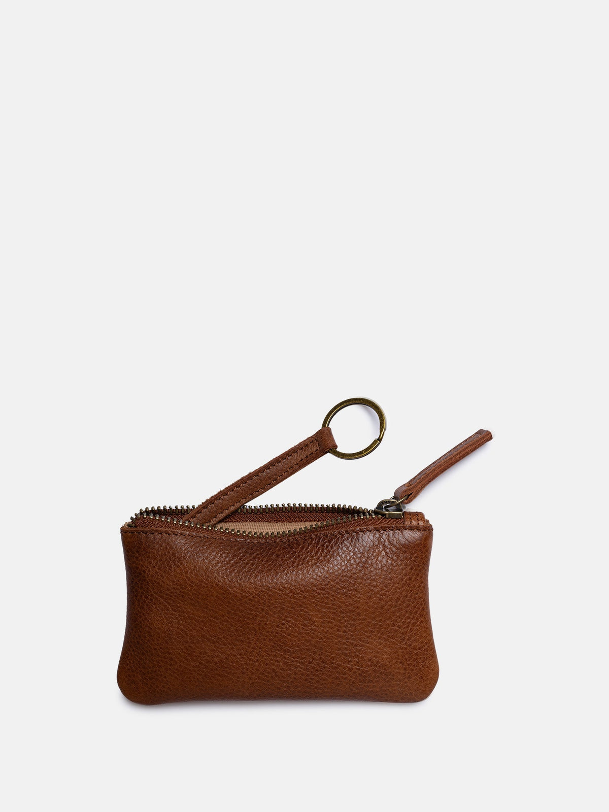 RE:DESIGNED Niva Urban liten lommebok i skinn, Walnut