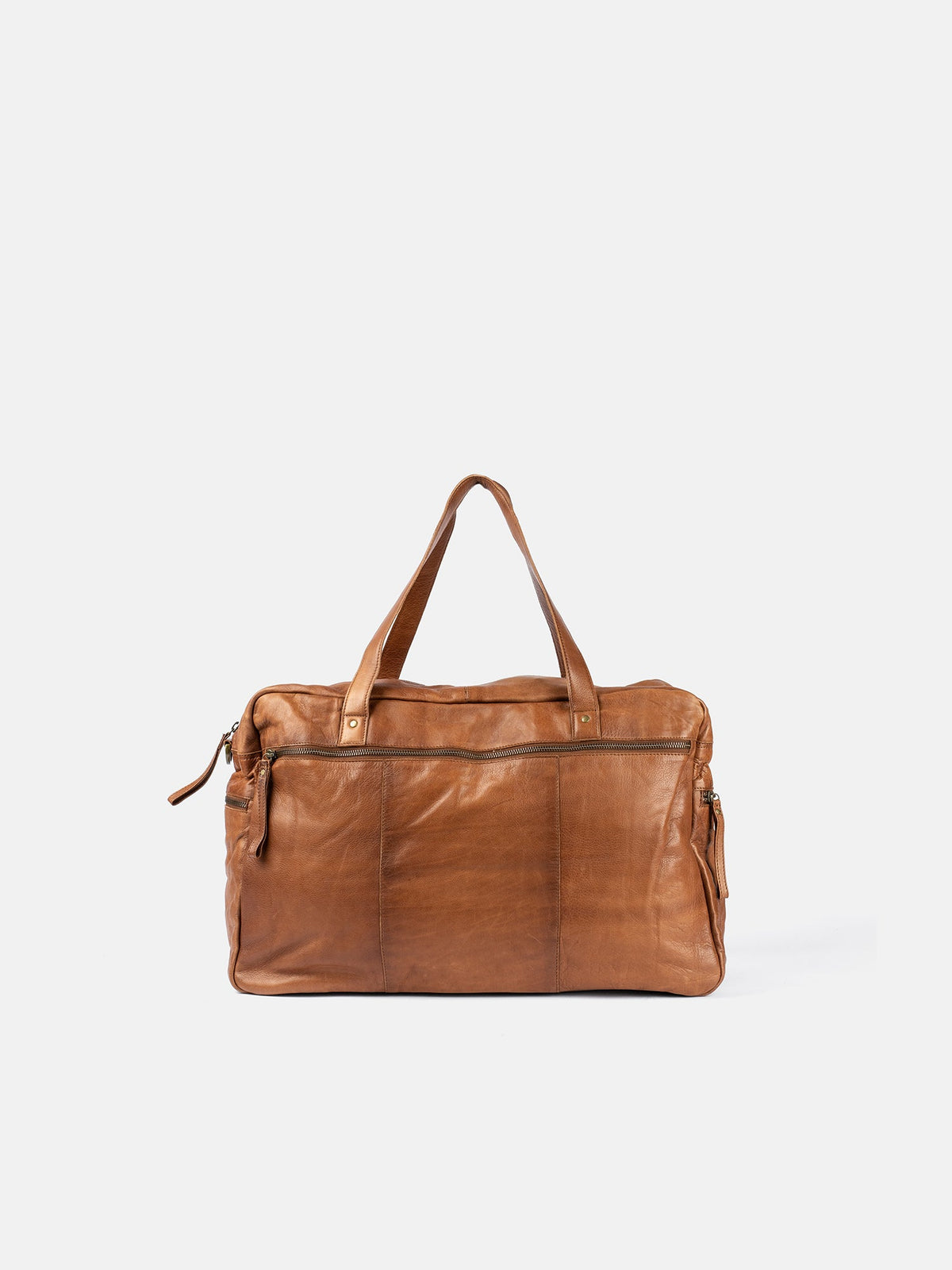 RE:DESIGNED Signe Urban weekendbag i skinn, Walnut