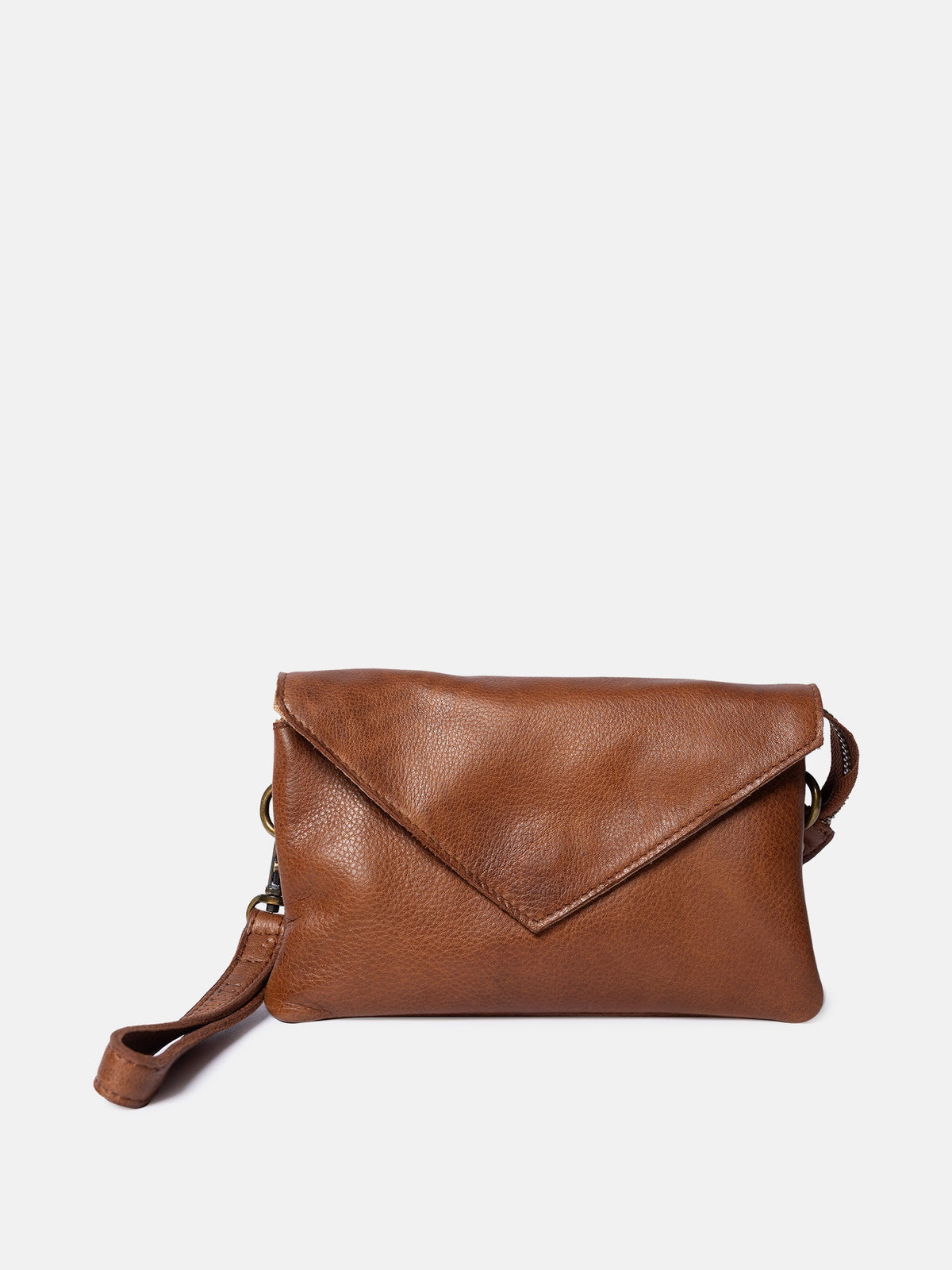 RE:DESIGNED Claire Urban clutch i skinn, Walnut