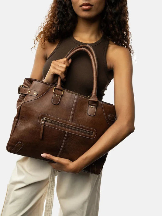 Re:Designed by Dixie hiroko big workbag woodsmoke