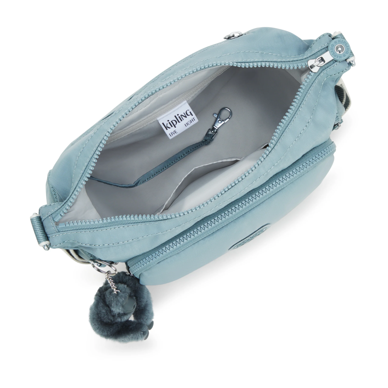 Kipling Gabb S crossbody relaxed grey