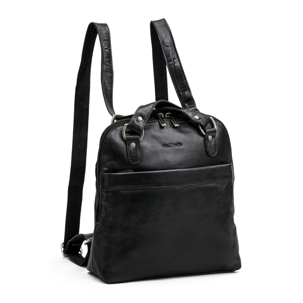The Monte 6053133 kombisekk i skinn 5 L, svart