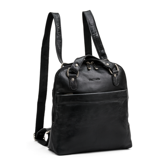 The Monte 6053133 kombisekk i skinn 5 L, svart