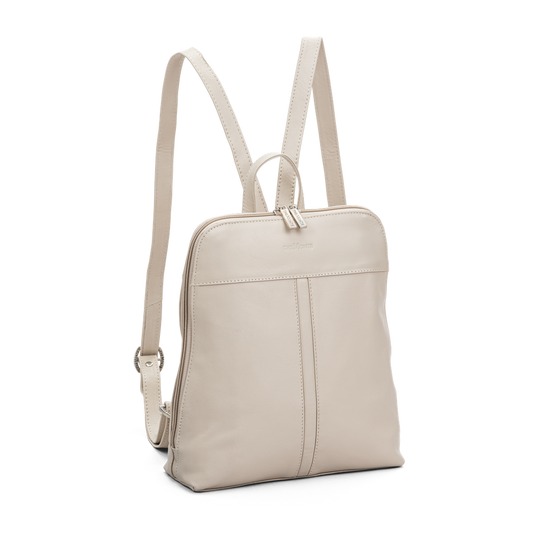 The Monte 6053215 bysekk i skinn 5 L, beige