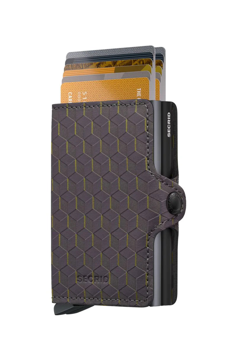 Secrid 60235073 Miniwallet Optical Grey Yellow