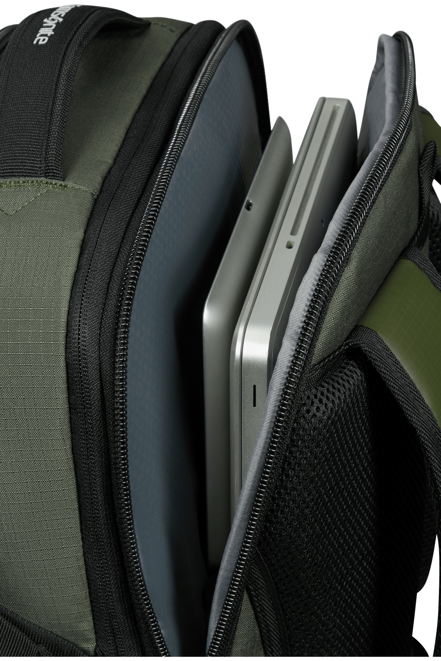 Samsonite 154957-1266 ROADSEEKER LAPTOP BACKPACK L EXP DARK OLIVE