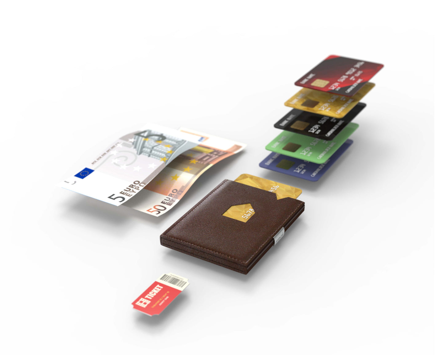 Exentri EX 002 Wallet Brown