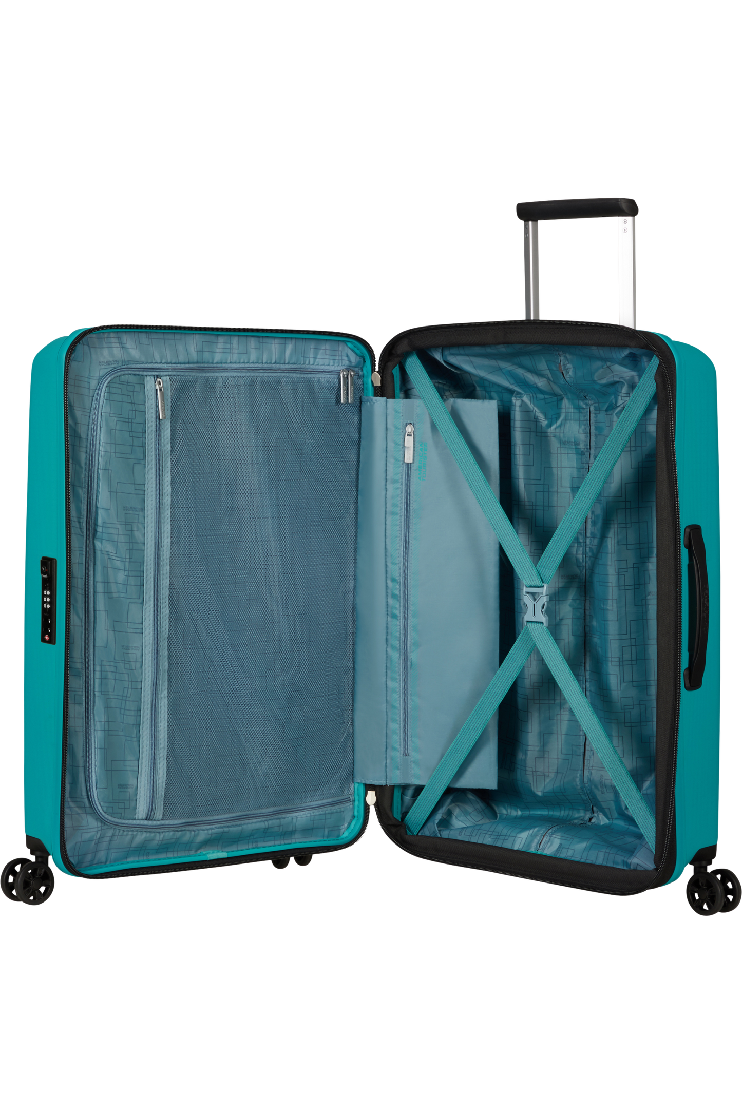 American Tourister AeroStep 67cm 66.5/72.5 liter 3.1 kg EXP TURQOISE TONIC