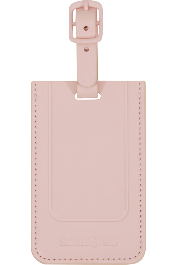 Samsonite 155592-1751 TA REVOLUTION RECTANGLE LUGGAGE TAG x2 Rose
