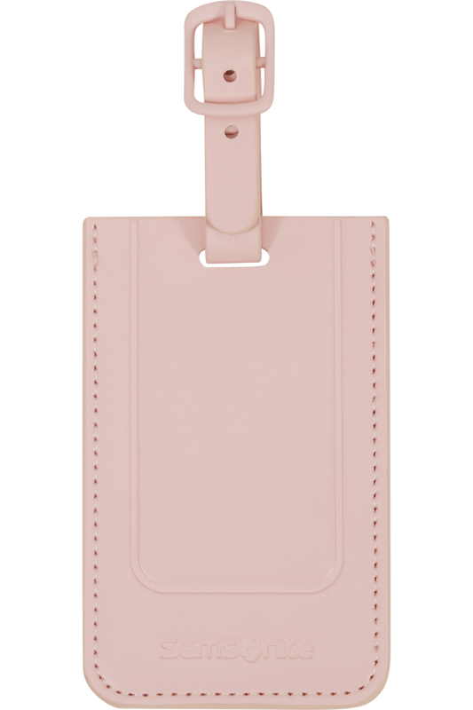 Samsonite 155592-1751 TA REVOLUTION RECTANGLE LUGGAGE TAG x2 Rose