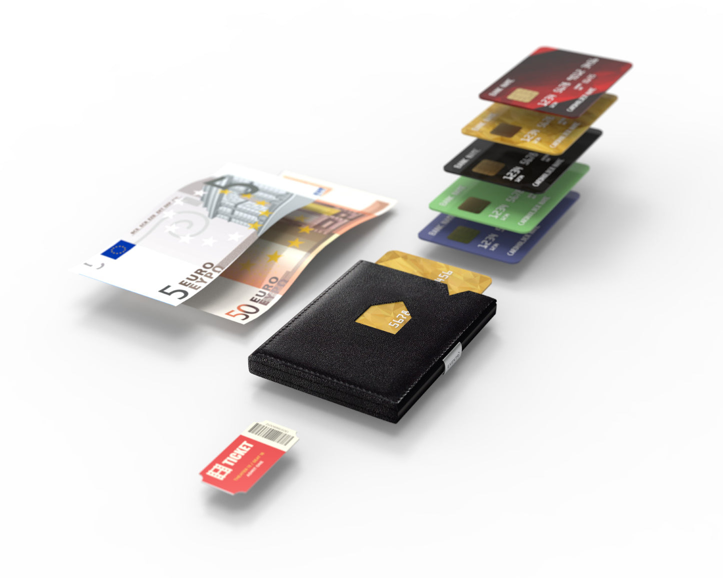 Exentri EX 001 Wallet Black