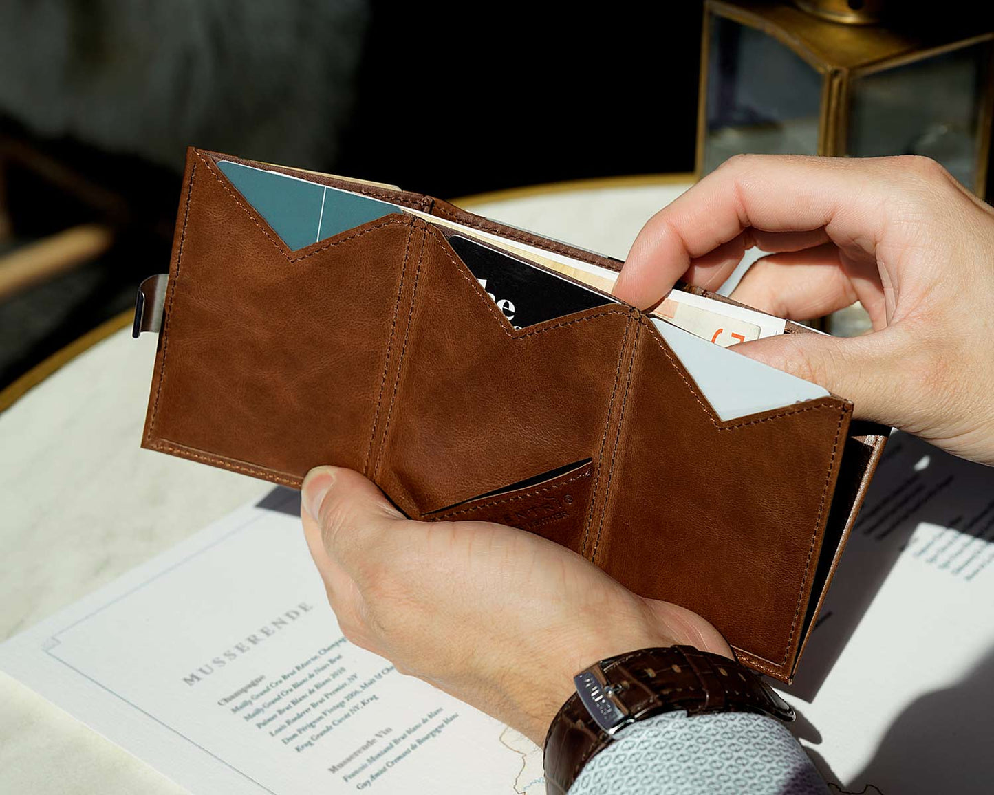 Exentri EX 020 Wallet Hazelnut