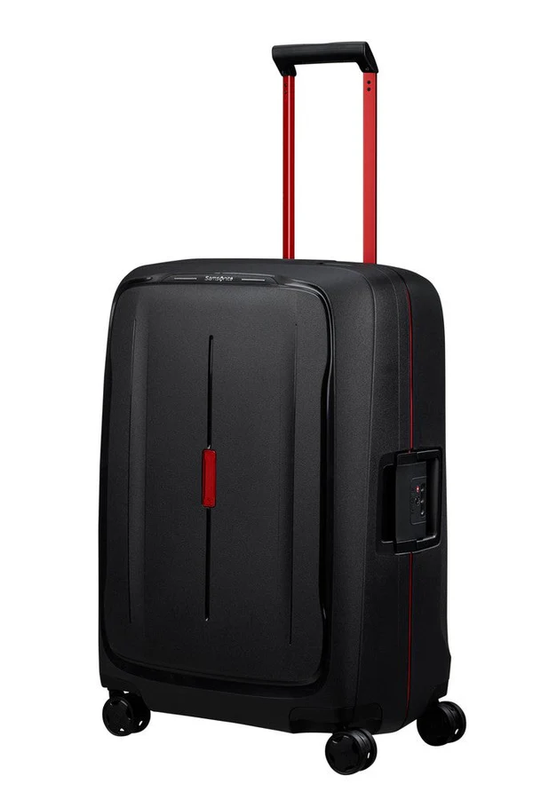 SAMSONITE ESSENS SPINNER 69/25 CHARCOAL/RED