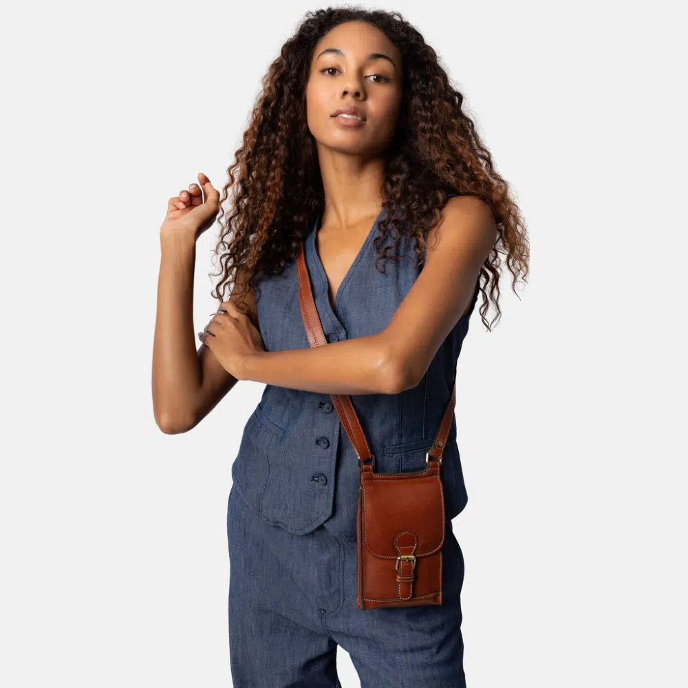 Re:Designed by Dixie Jeane Small Cognac