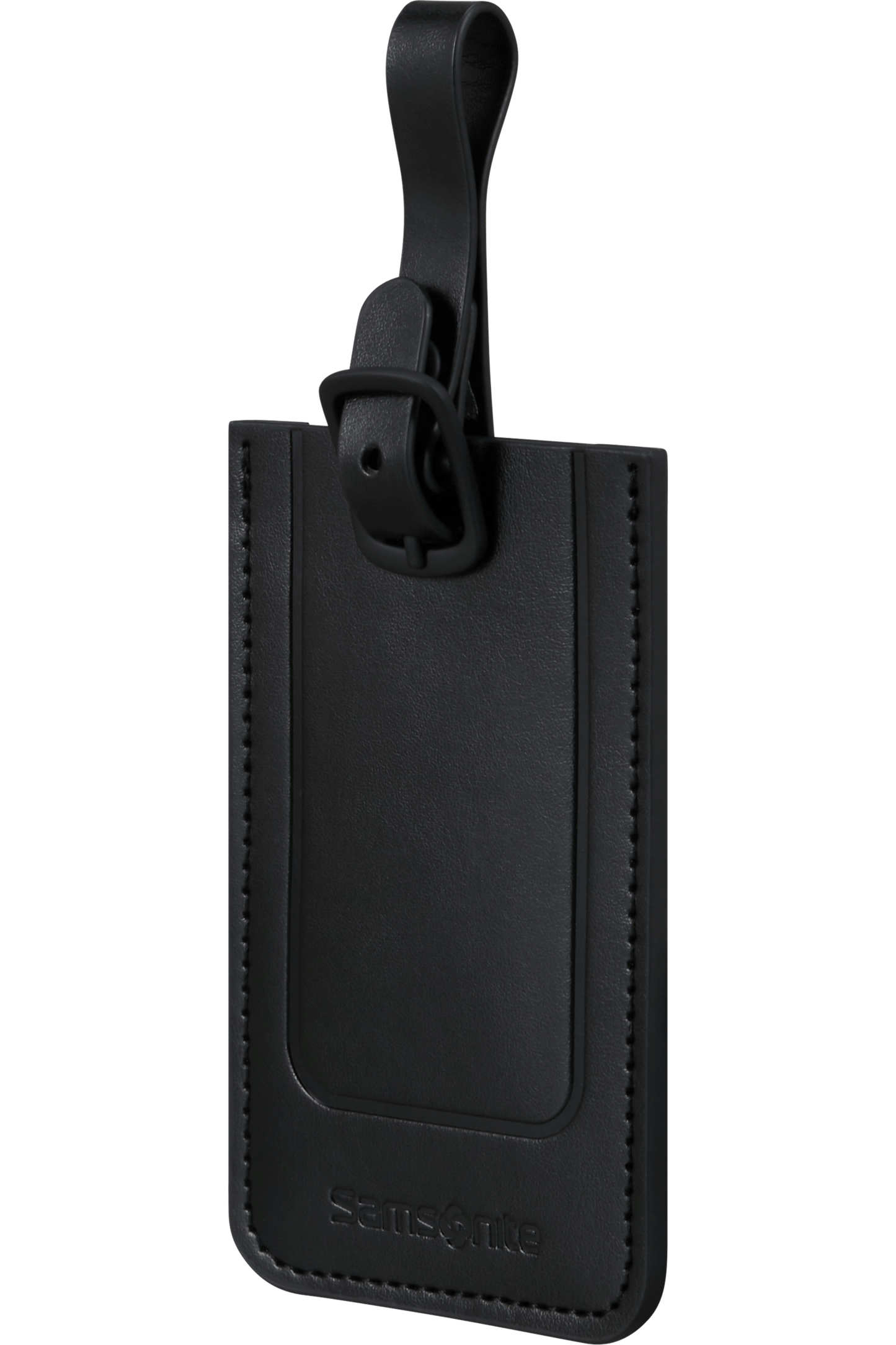 Samsonite 155592-1041 TA REVOLUTION RECTANGLE LUGGAGE TAG x2 BLACK