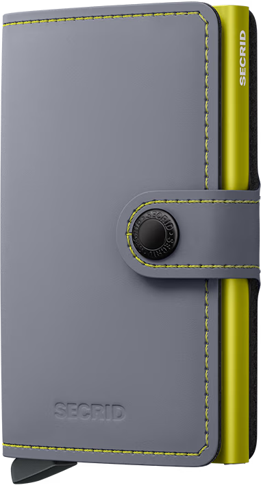 Secrid 60235078 Miniwallet MM Grey Lime