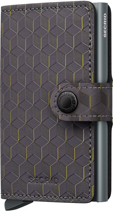 Secrid 60235073 Miniwallet Optical Grey Yellow