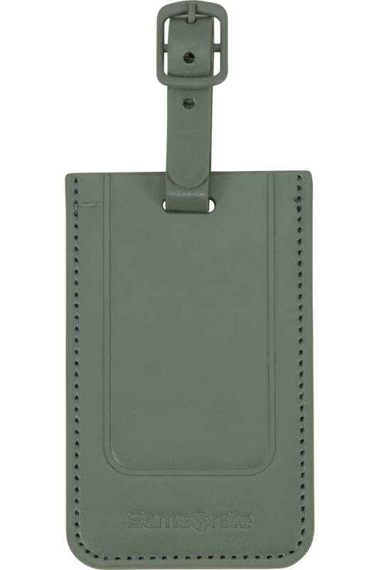 Samsonite 155592-1388 RECTANGLE LUGGAGE TAG x2 GREEN