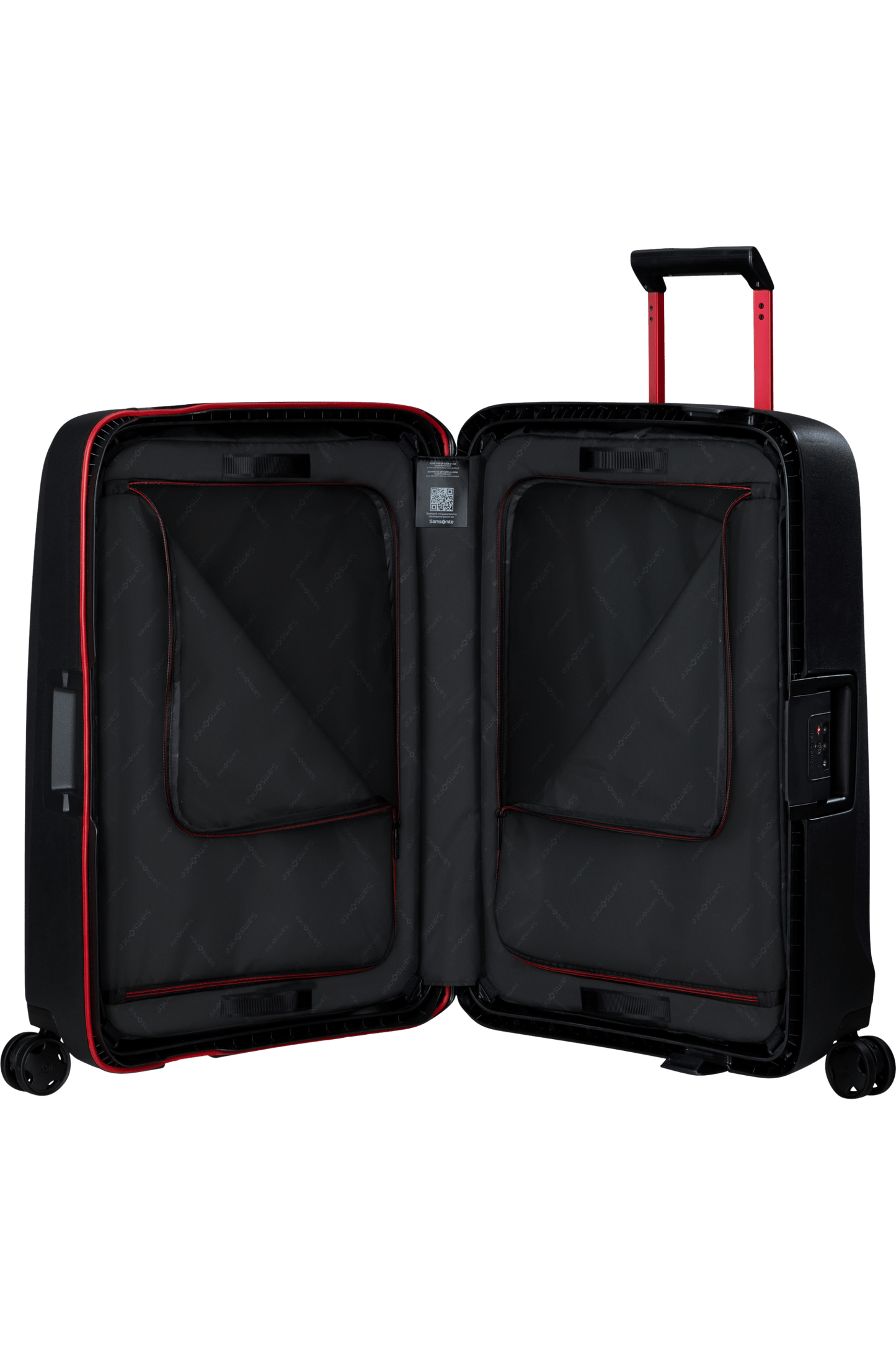 Samsonite 146911-1186 ESSENS SPINNER 69/25 CHARCOAL/RED