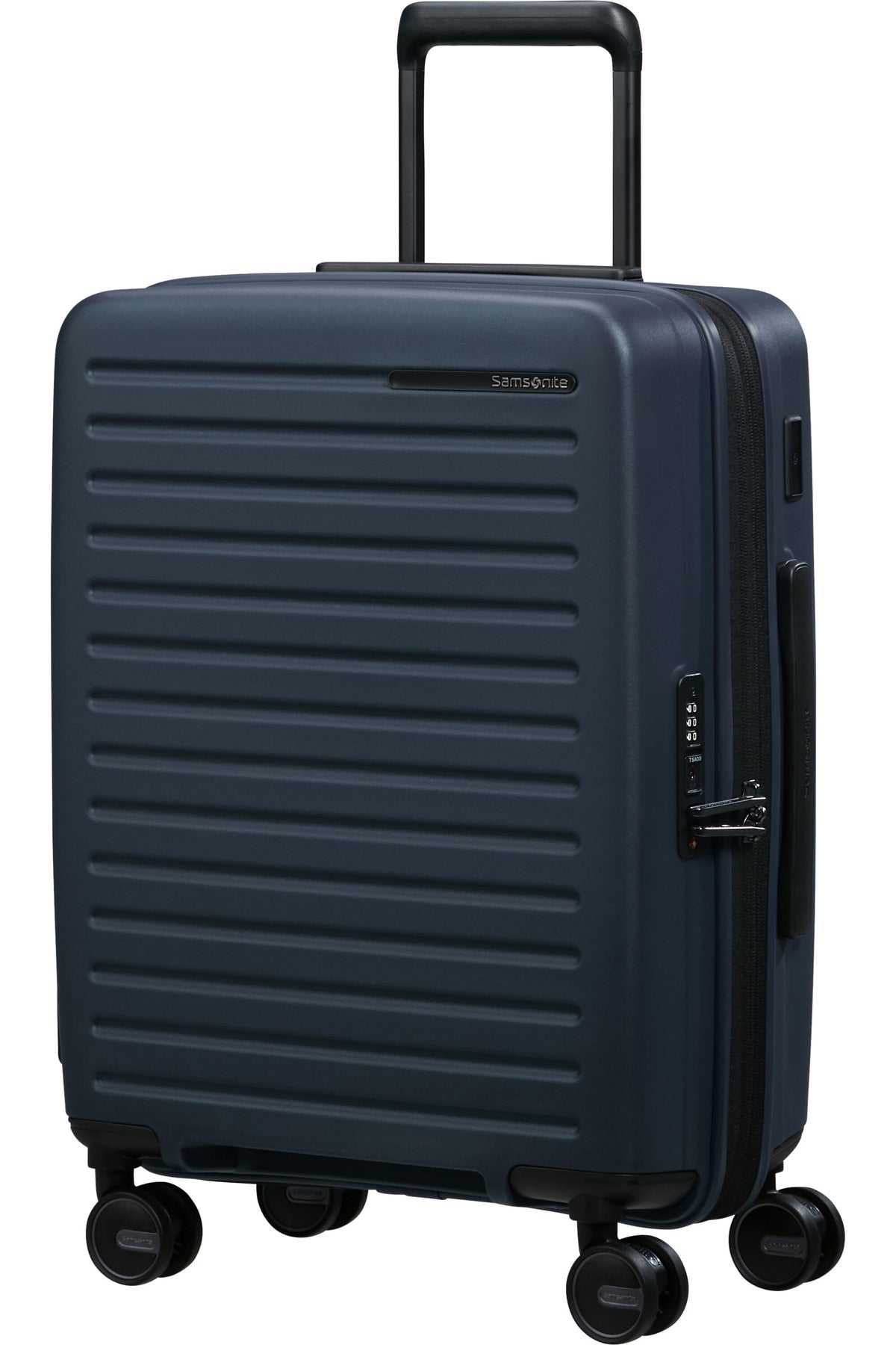 Samsonite Restackd utvidbar kabinkoffert 55 cm, Midnight