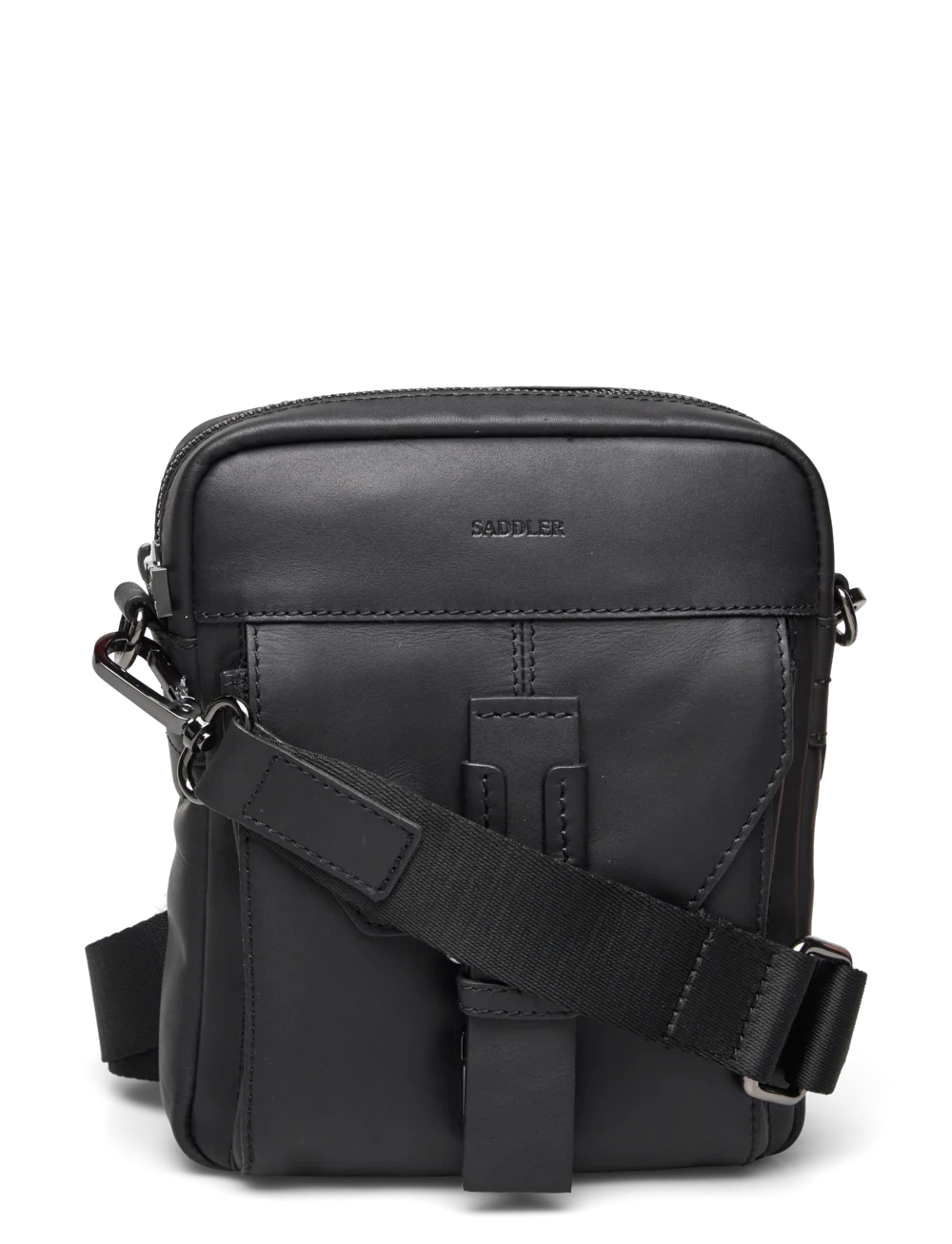 Saddler 11476-0001 Pluto Messenger Bag Black