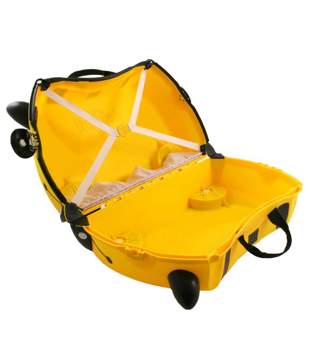 Trunki Bernard bie barnekoffert, gul
