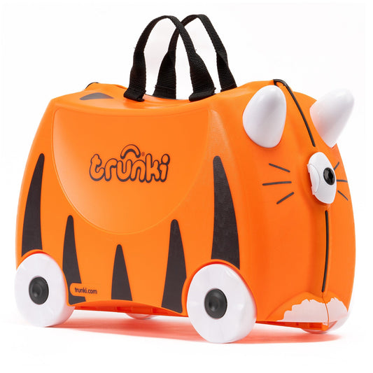 Trunki Tipu tiger barnekoffert, oransje