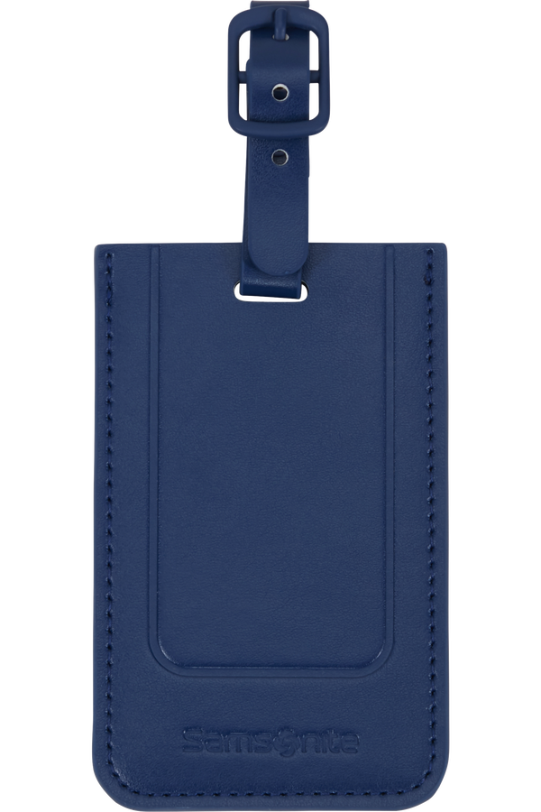 Samsonite 155592-1549 TA REVOLUTION RECTANGLE LUGGAGE TAG x2 MIDNIGHT BLUE