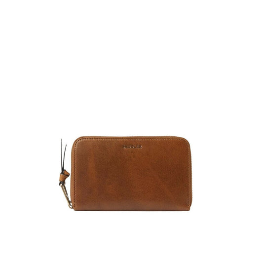 SADDLER MOLL ZIP WALLET MIDBROWN