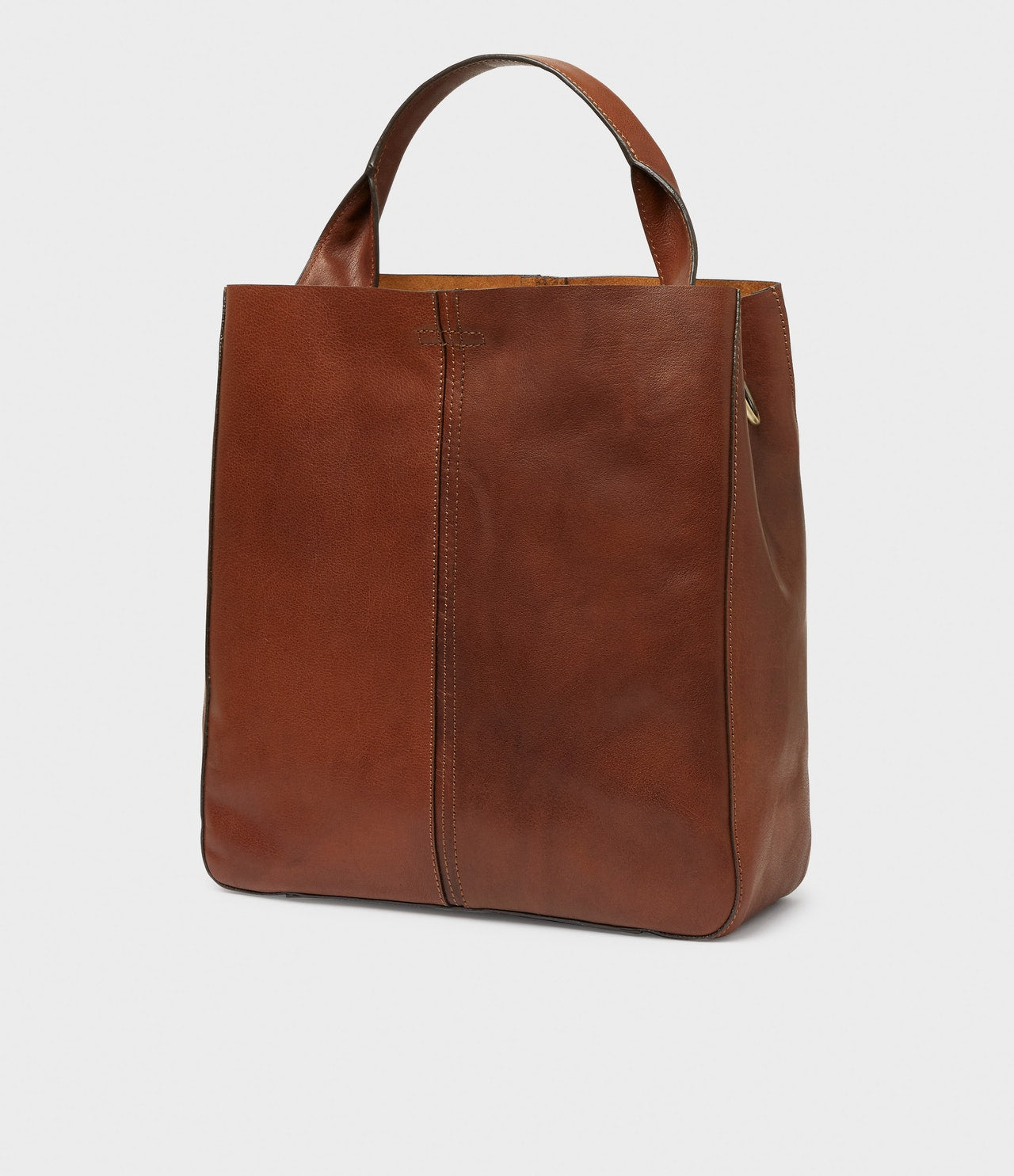 SADDLER ELSA TOTE BAG MIDBROWN