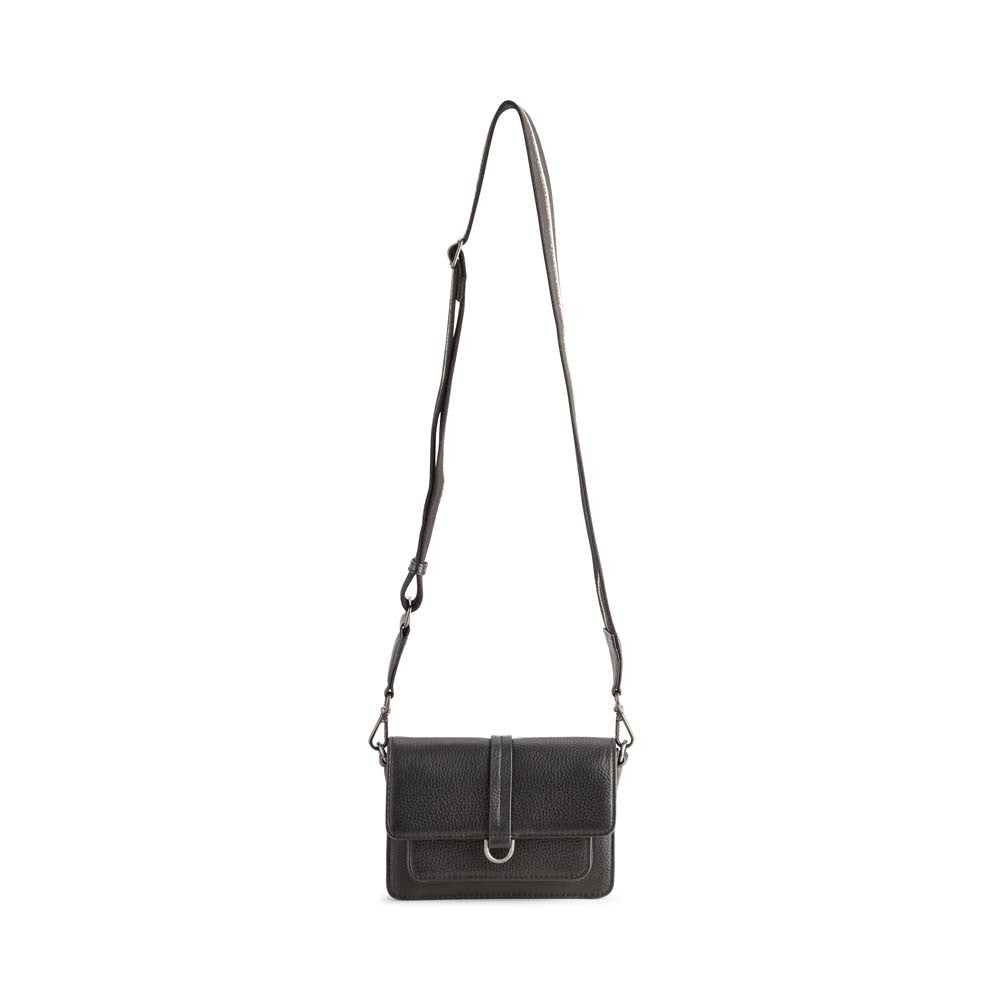 Markberg Milena Crossbody Bag Grain Black w/Black+Gold+Gunmetal - bagsandluggage.no
