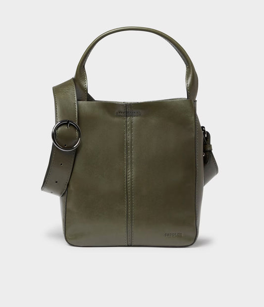 SADDLER Elsa Mini Bag Dusty Olive - bagsandluggage.no