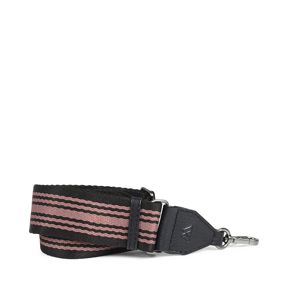 Markberg Finley Guitar Strap  Black w/Black+Bloom - bagsandluggage.no