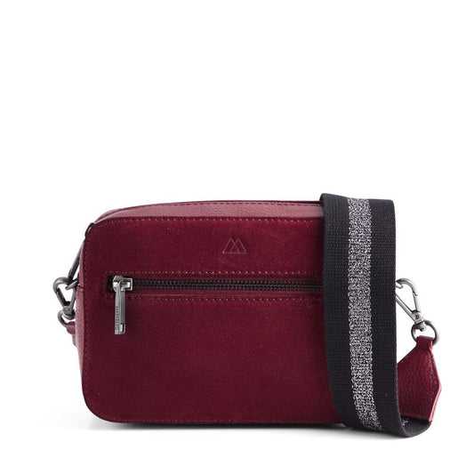 Burgunder Suede Markberg Elea Veske