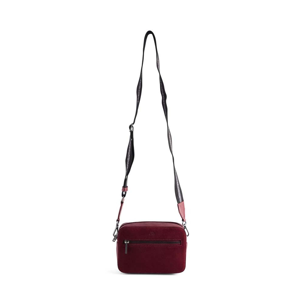 Burgunder Suede Markberg Elea Veske