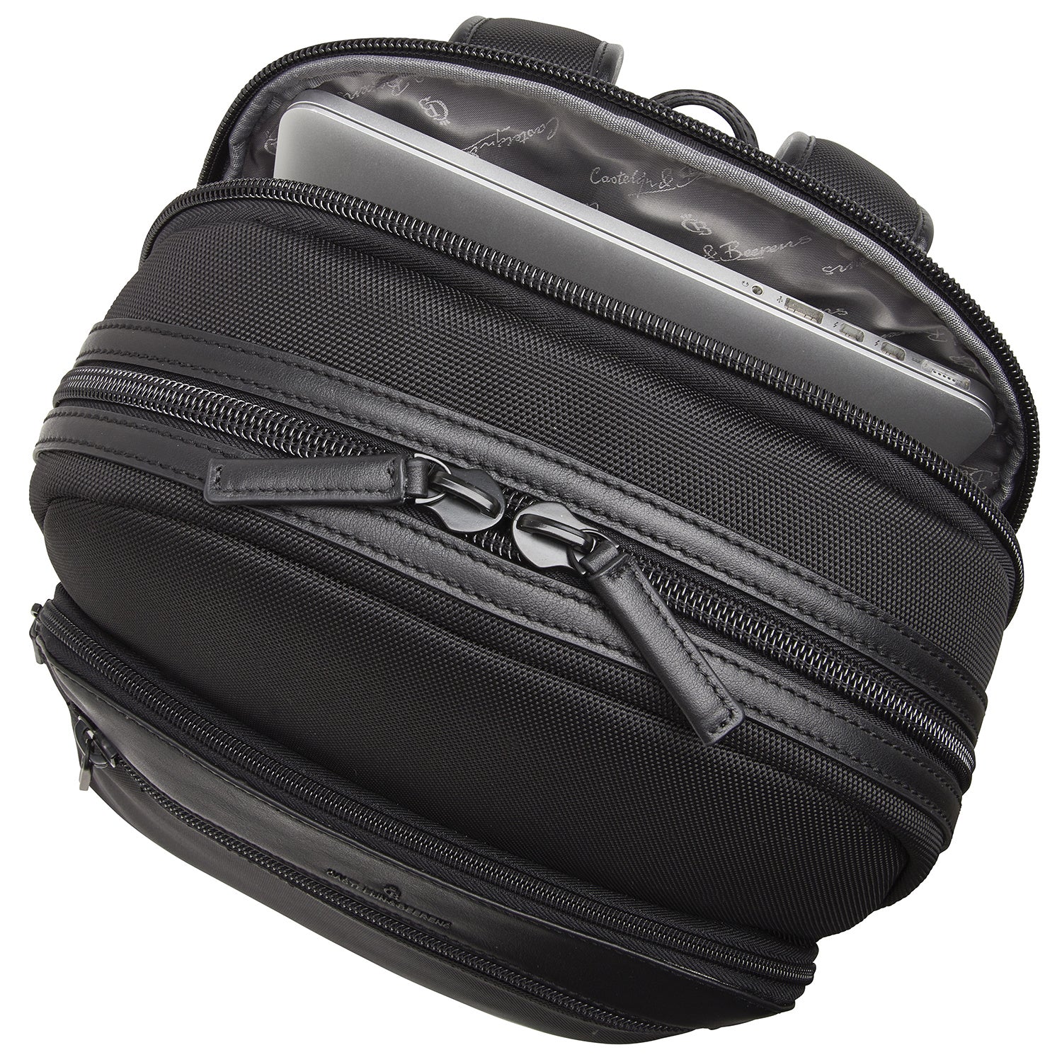 Castelijnen & Beerens Uniform Laptop Backpack 15,6" Black (RFID) 25 9576ZW - bagsandluggage.no