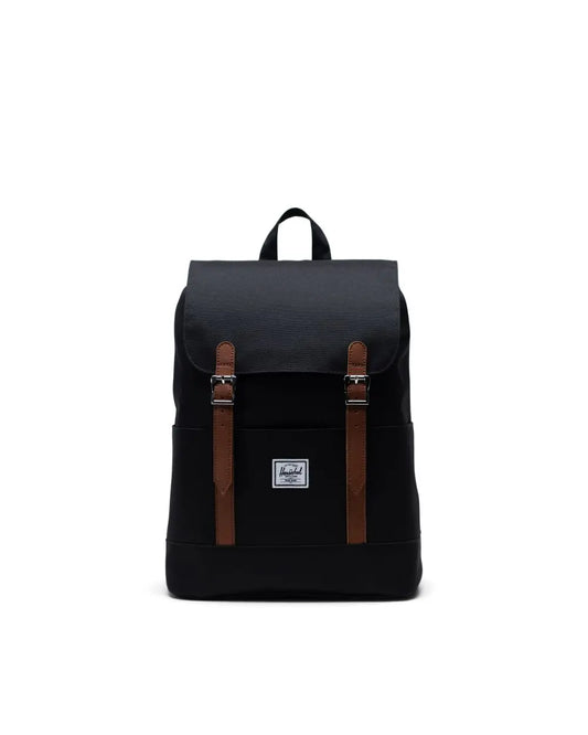 Black Herschel 11091 Retreat Small Black Ryggsekk