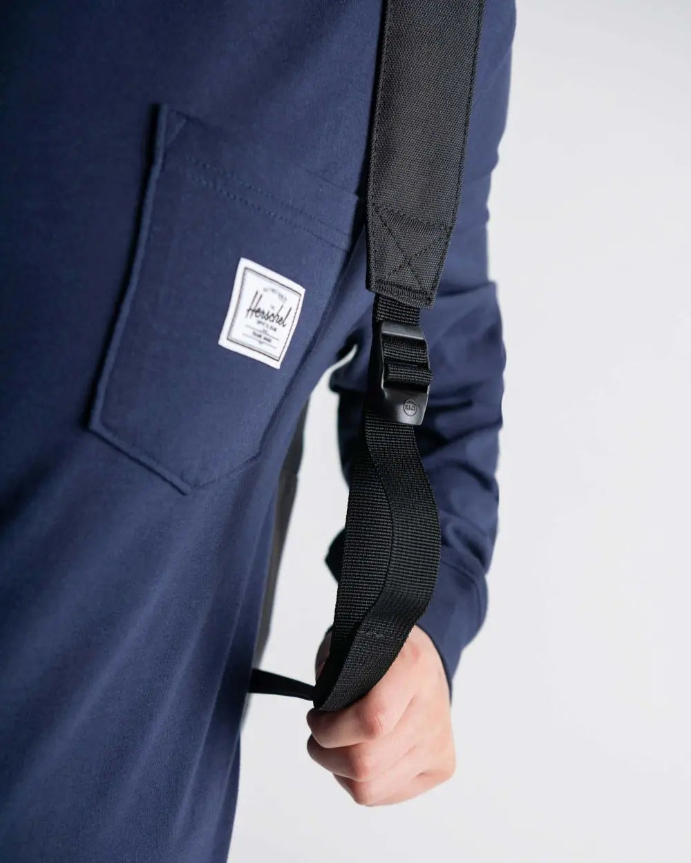 Black Herschel 11091 Retreat Small Black Ryggsekk