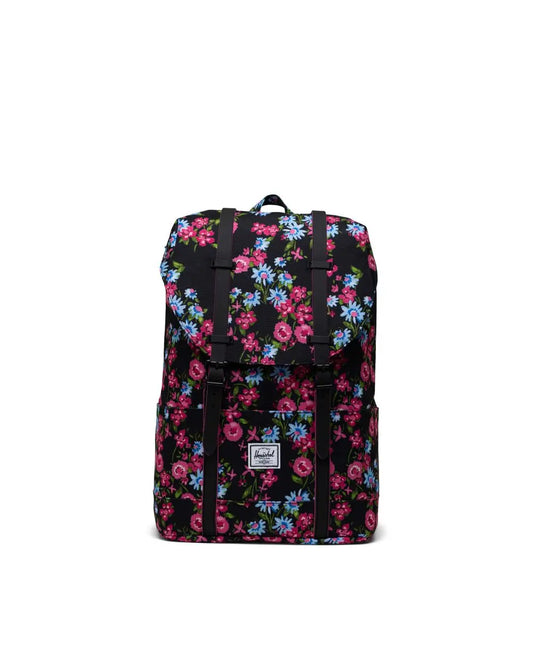 Bloom Floral Herschel 11158 Retreat Youth Bloom Floral Ryggsekk