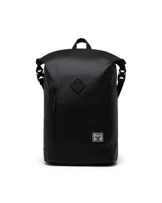 Black Herschel 11194 Roll Top Black Ryggsekk