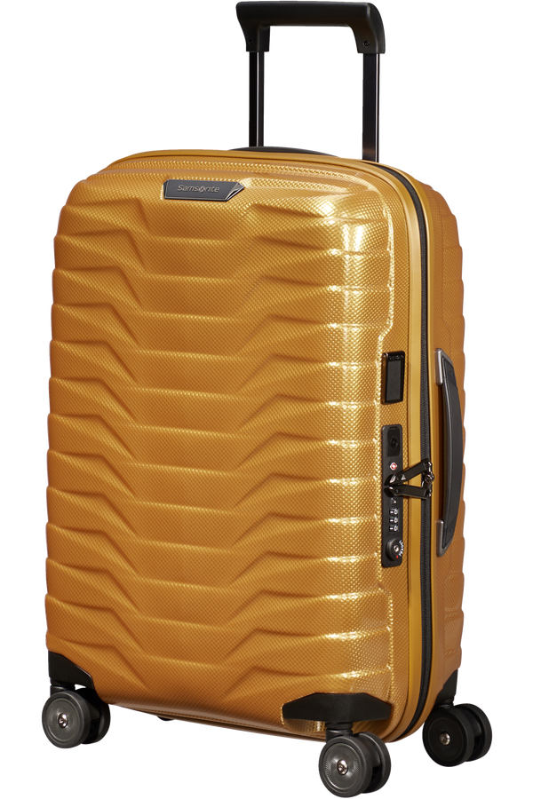 SAMSONITE PROXIS SPINNER 55/20 EXP HONEY GOLD - bagsandluggage.no