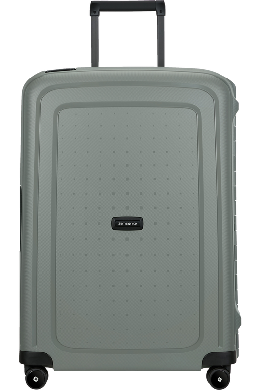 SAMSONITE S'CURE ECO SPINNER 69/25 POST CONSUMER FOREST GREY - bagsandluggage.no
