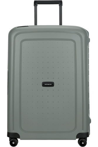 SAMSONITE S'CURE ECO SPINNER 69/25 POST CONSUMER FOREST GREY - bagsandluggage.no
