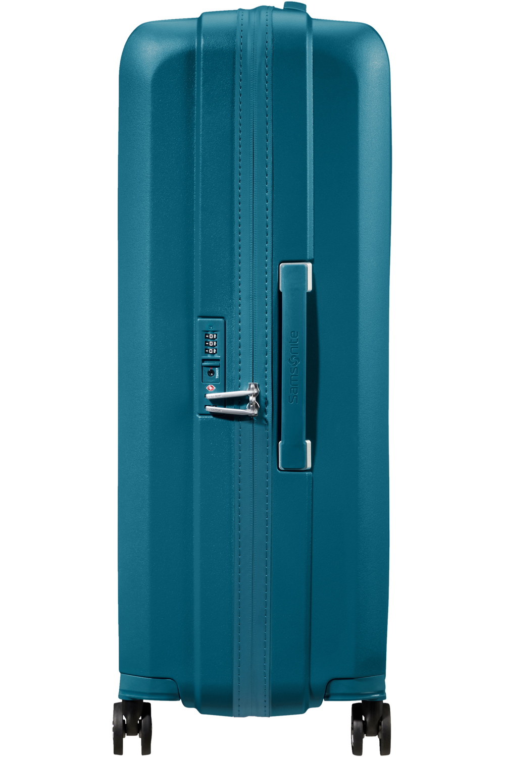 SAMSONITE HI-FI SPINNER 75/28 EXP PETROL BLUE - bagsandluggage.no