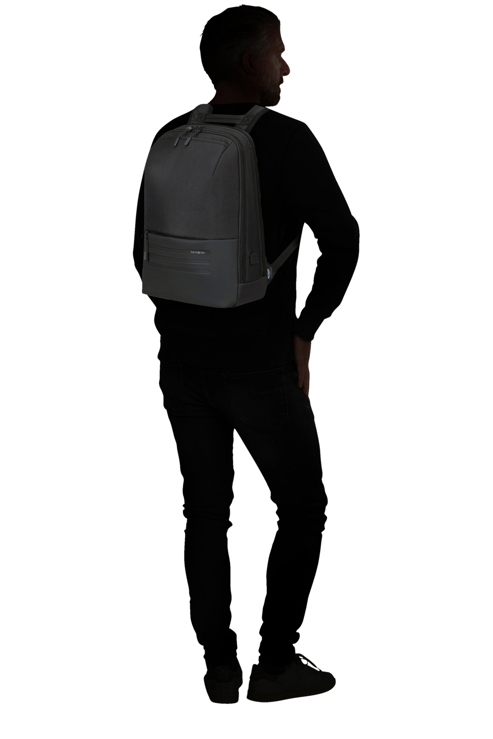 SAMSONITE STACKD BIZ LAPTOP BACKPACK 15.6" BLACK - bagsandluggage.no
