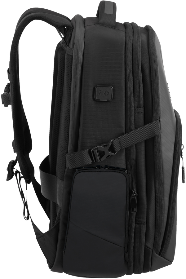 SAMSONITE BIZ2GO BP 17.3" EXP OVERNIGHT BLACK - bagsandluggage.no
