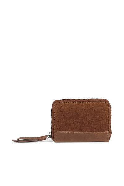 Markberg Talia Wallet Suede / Chestnut - bagsandluggage.no