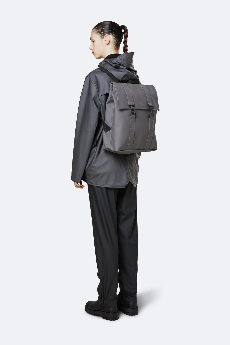 Rains Msn Bag Charcoal - bagsandluggage.no