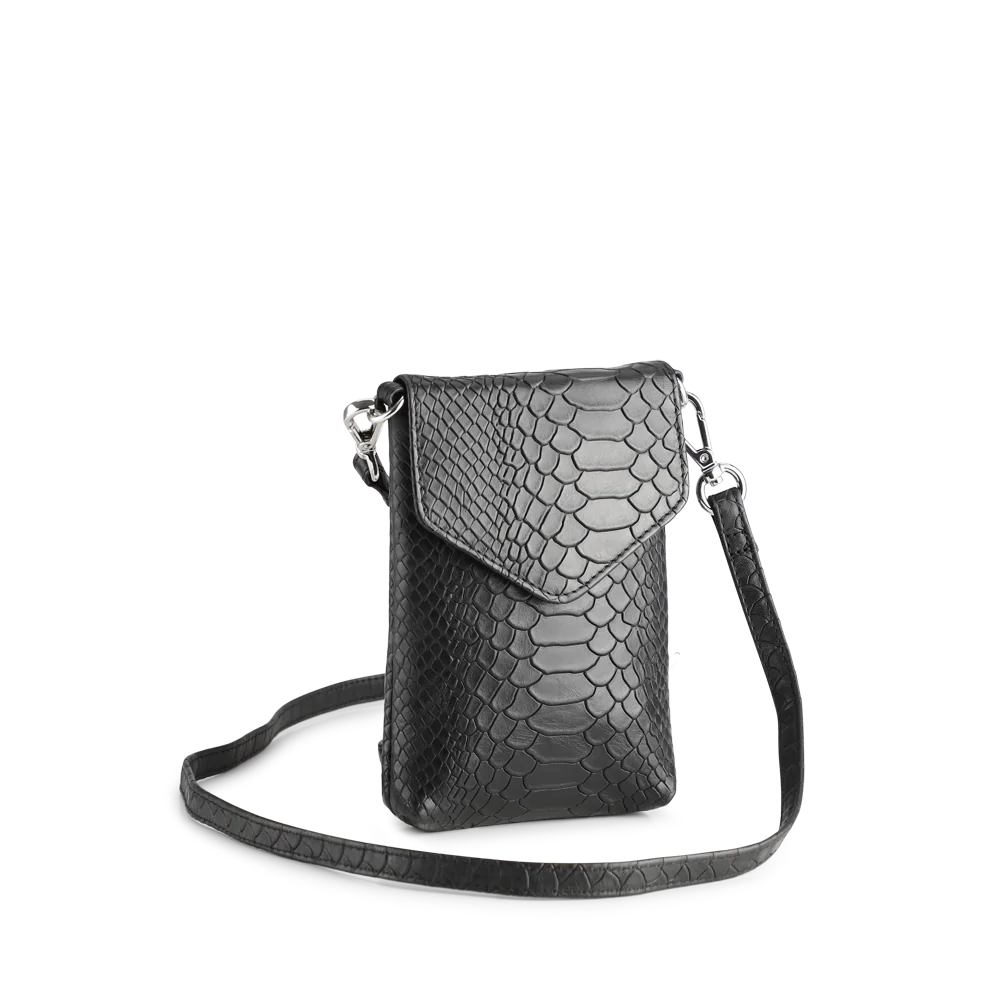 Black Snake MARKBERG CarlyMBG Mobil Bag Snake 5622SNA Black